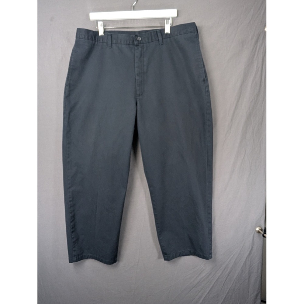 Wrangler Five Star Premium Khakis Mens 40x30 Black Chino Pants